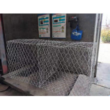 Boîte de gabion en maille hexagonale en revêtement en PVC et en PVC